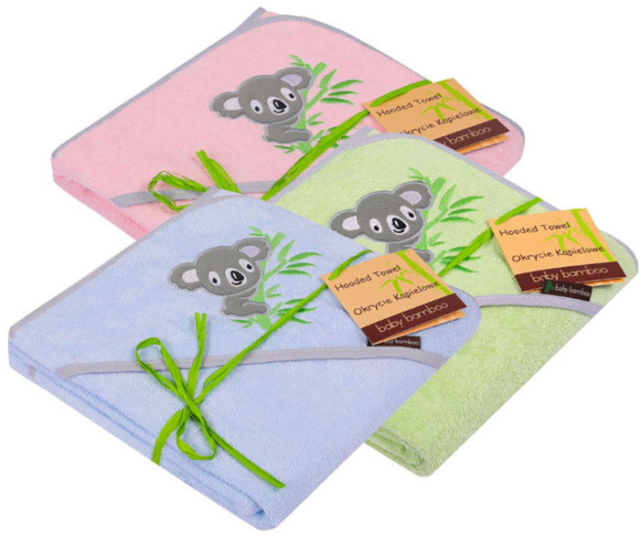Bambusowy ręcznik kąpielowy dla dziecka